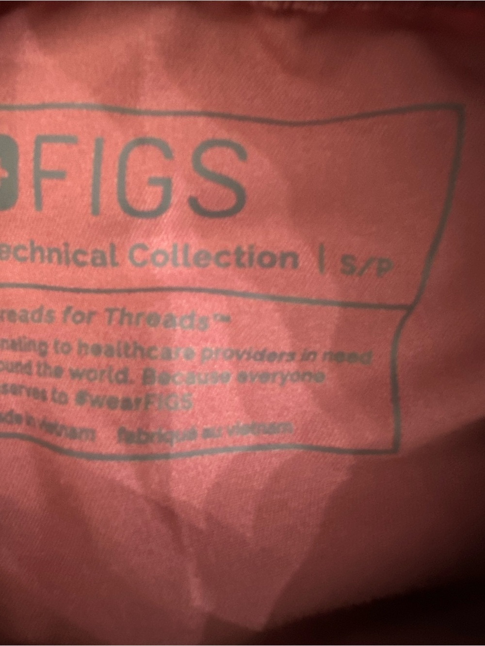 FIGS Mauve Zamora Jogger Scrub Pants - Size Small - Picture 4 of 5